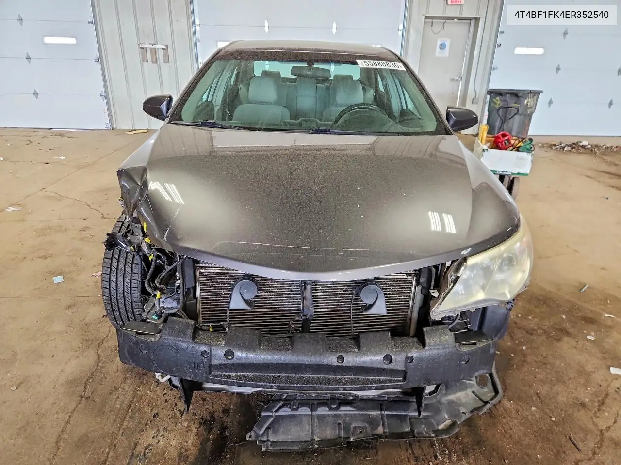 2014 Toyota Camry Le VIN: 4T4BF1FK4ER352540 Lot: 55888836