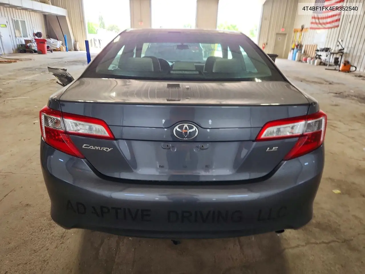 2014 Toyota Camry Le VIN: 4T4BF1FK4ER352540 Lot: 55888836