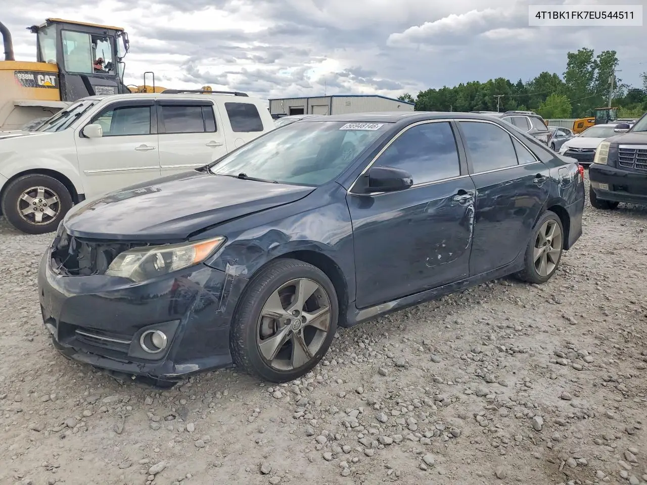 2014 Toyota Camry Se V6 VIN: 4T1BK1FK7EU544511 Lot: 56948146