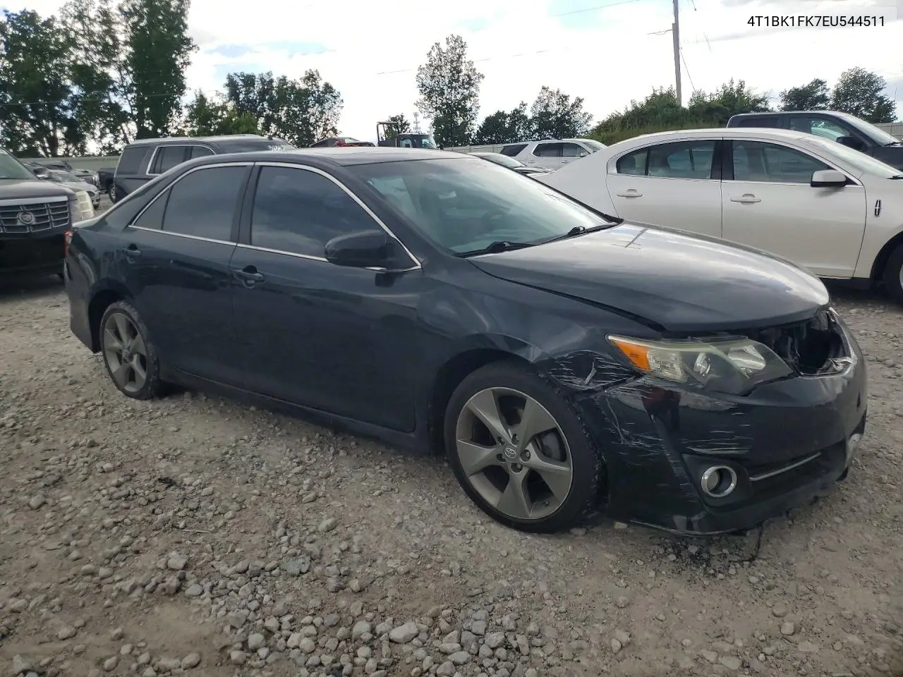 2014 Toyota Camry Se V6 VIN: 4T1BK1FK7EU544511 Lot: 56948146