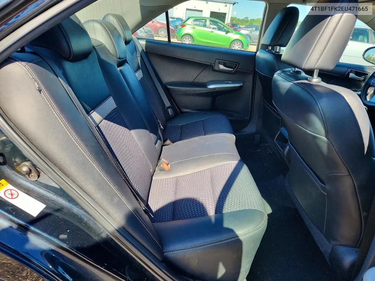 2014 Toyota Camry Se VIN: 4T1BF1FK2EU471665 Lot: 56960586
