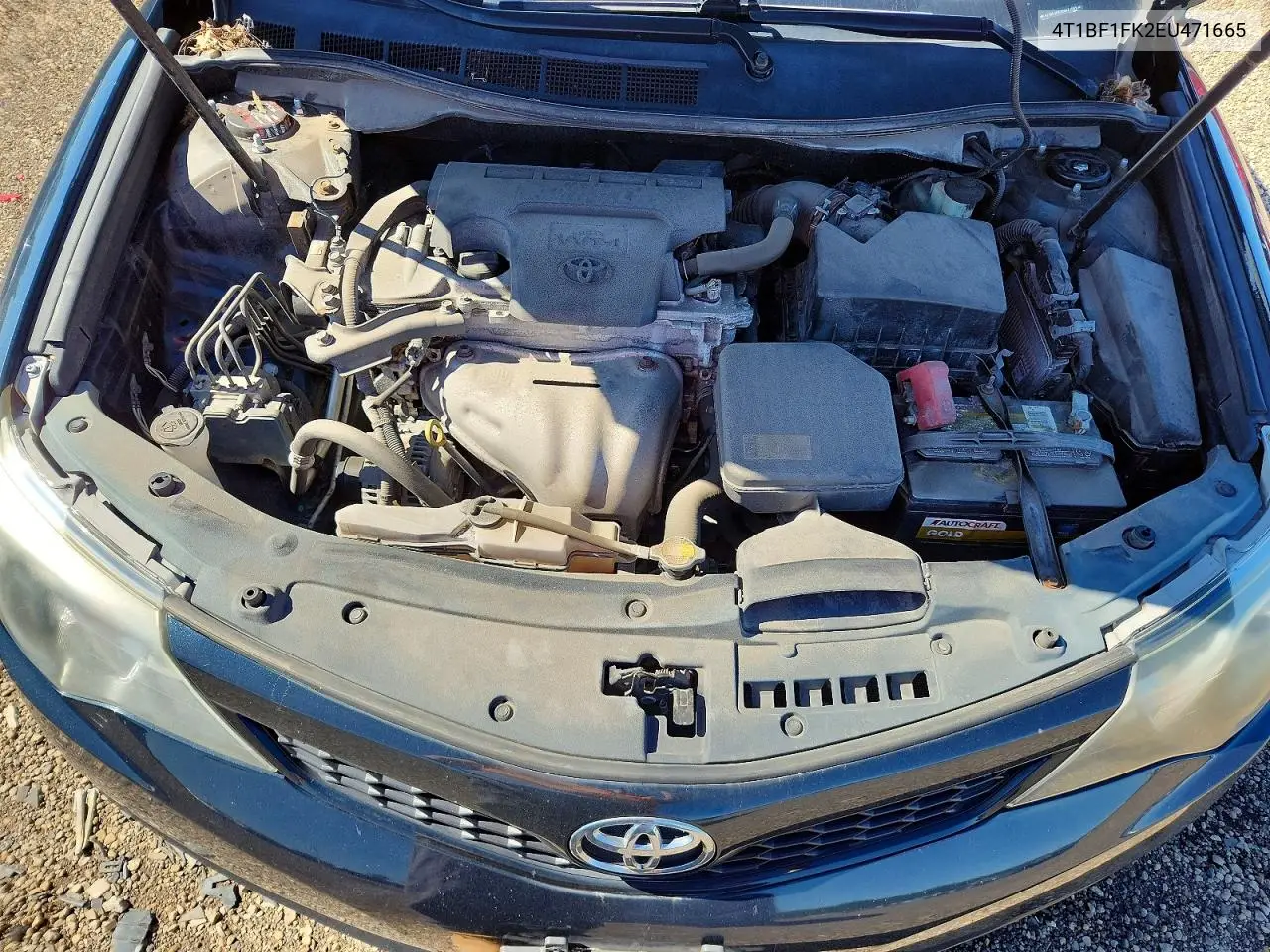 2014 Toyota Camry Se VIN: 4T1BF1FK2EU471665 Lot: 56960586