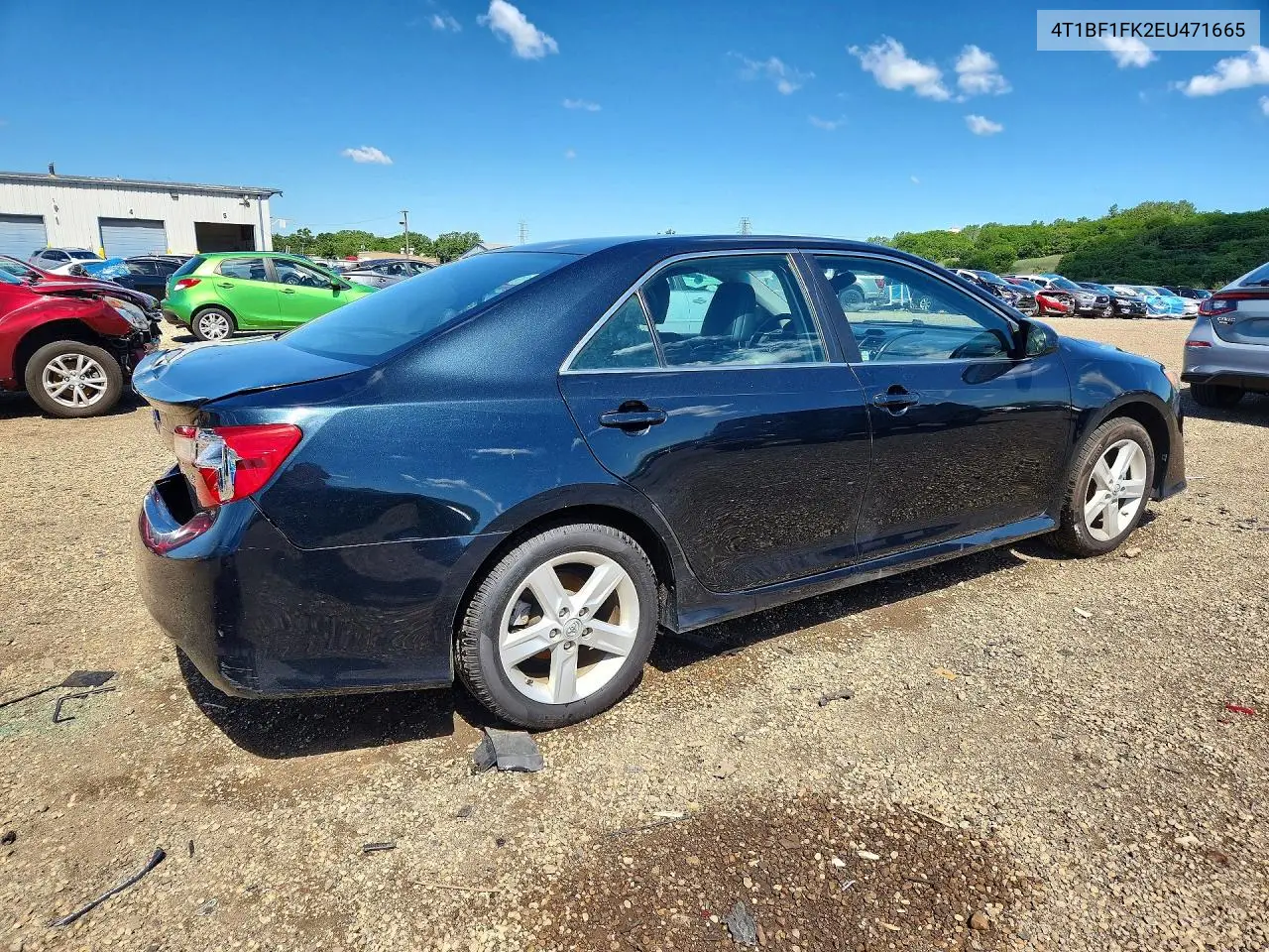 2014 Toyota Camry Se VIN: 4T1BF1FK2EU471665 Lot: 56960586