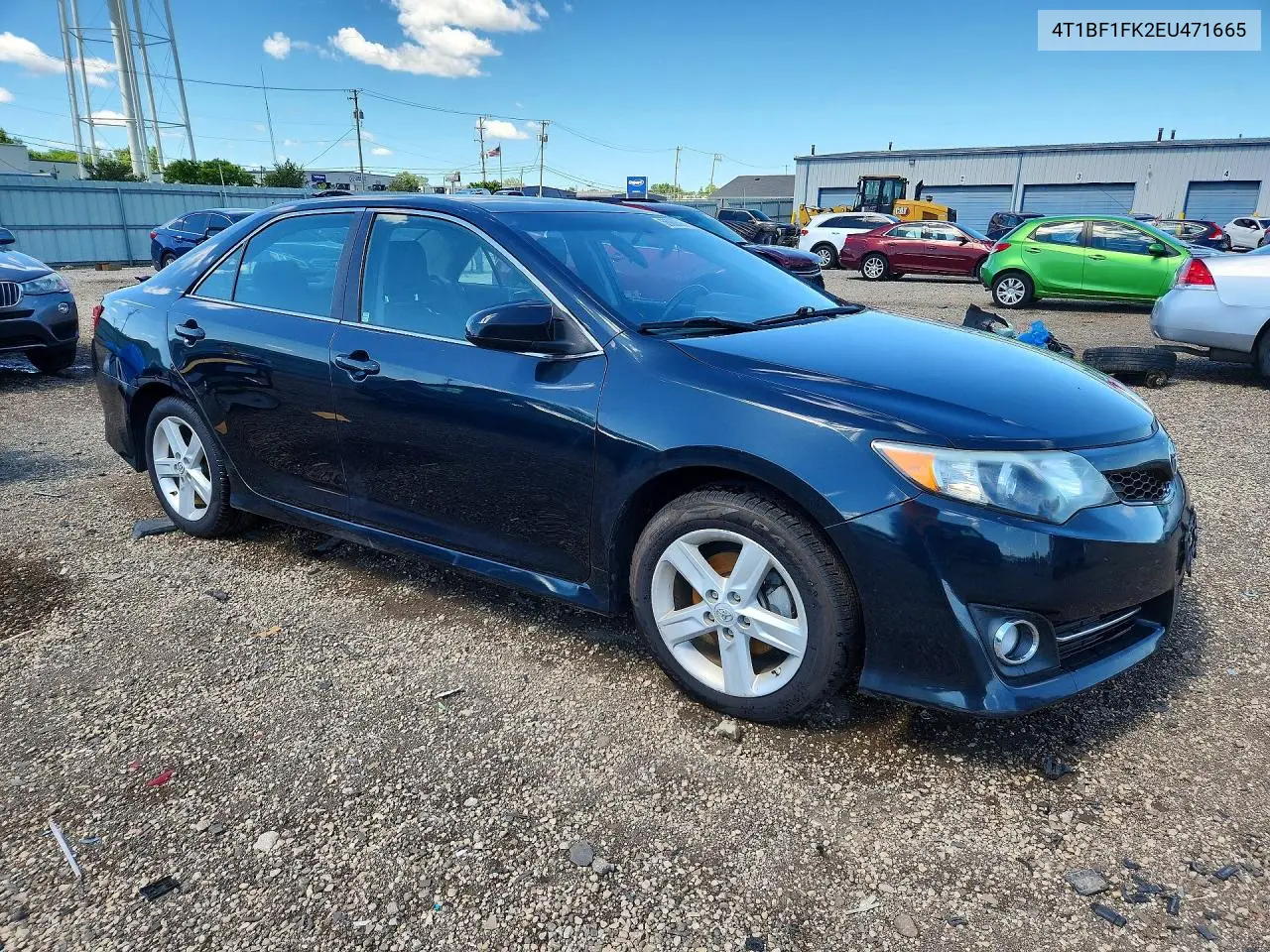 2014 Toyota Camry Se VIN: 4T1BF1FK2EU471665 Lot: 56960586