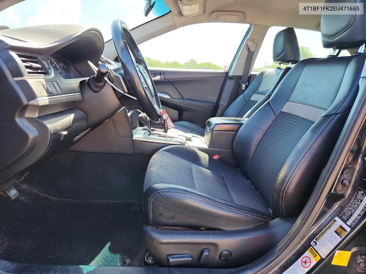 2014 Toyota Camry Se VIN: 4T1BF1FK2EU471665 Lot: 56960586