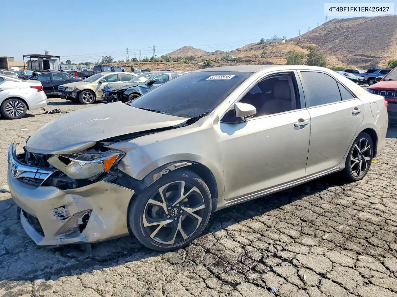 2014 Toyota Camry Le VIN: 4T4BF1FK1ER425427 Lot: 57755516