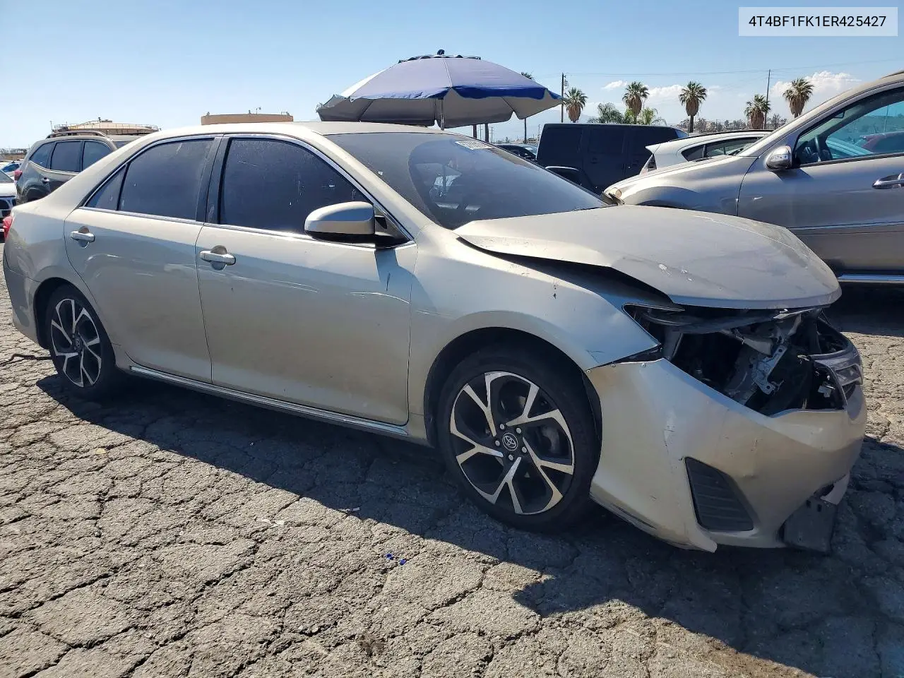 2014 Toyota Camry Le VIN: 4T4BF1FK1ER425427 Lot: 57755516