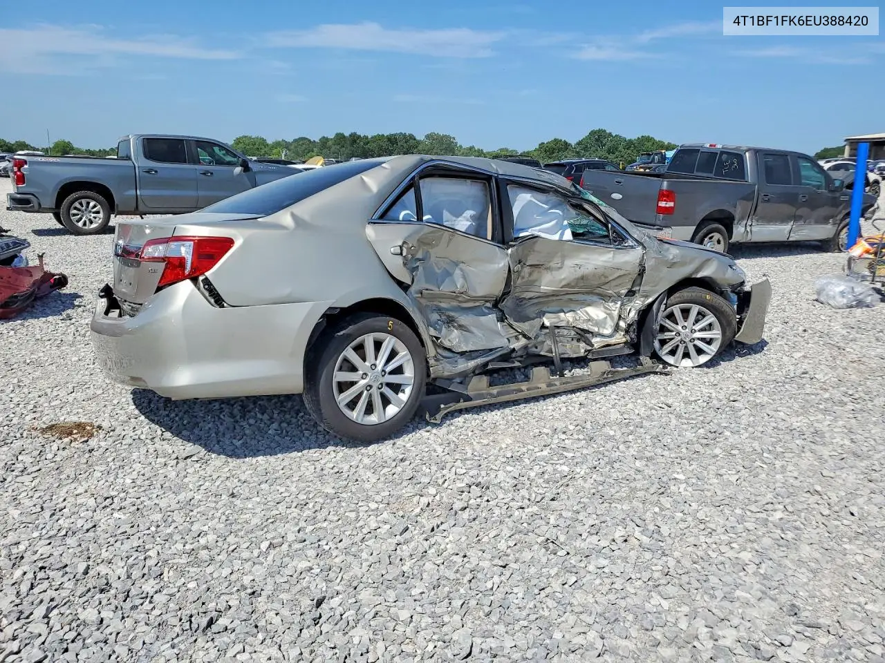 2014 Toyota Camry Xle VIN: 4T1BF1FK6EU388420 Lot: 59596836