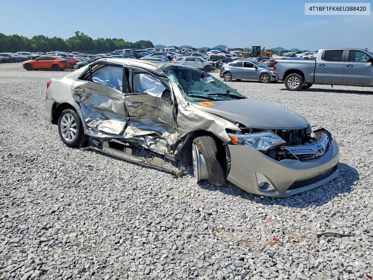 2014 Toyota Camry Xle VIN: 4T1BF1FK6EU388420 Lot: 59596836