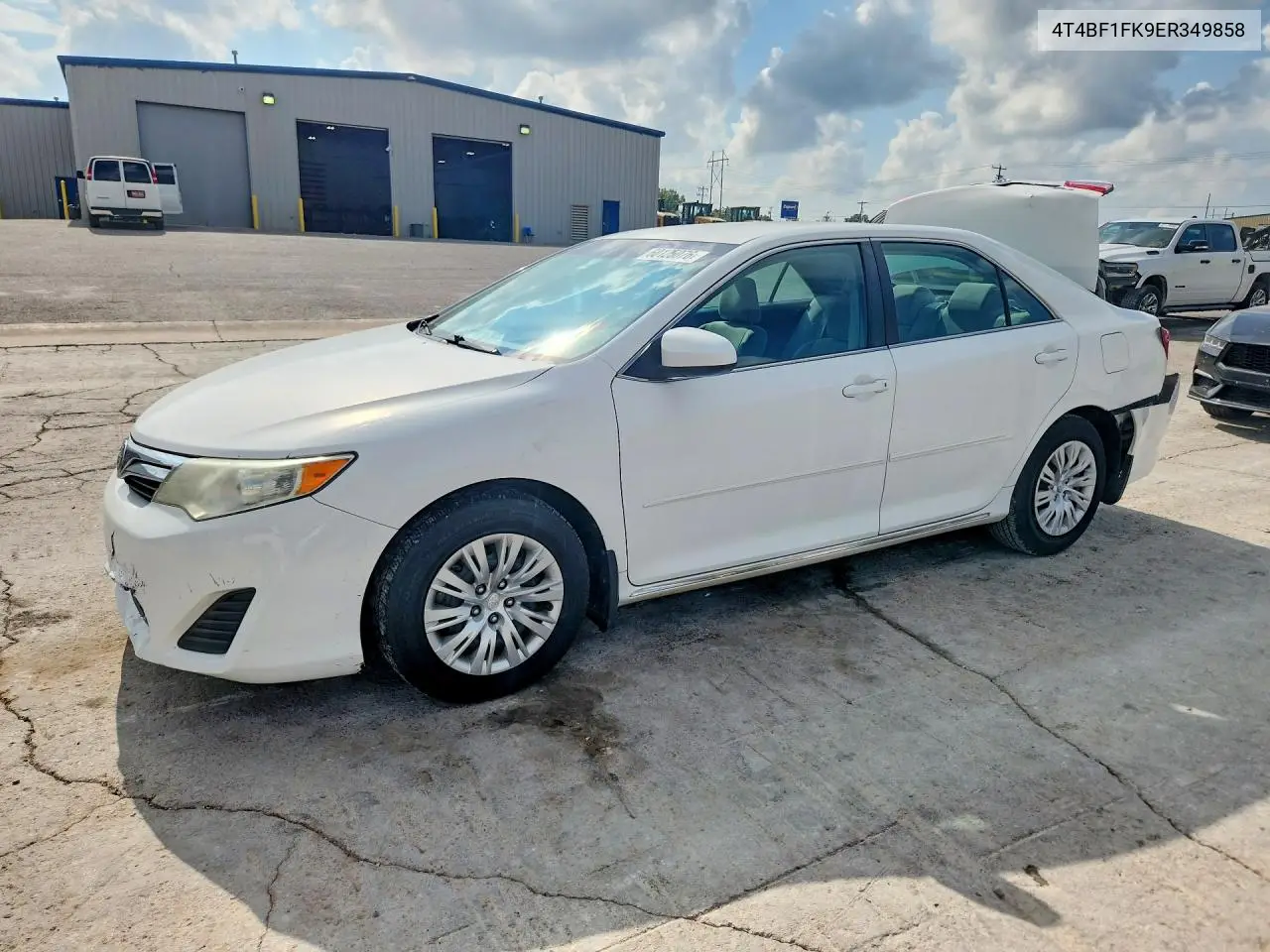 2014 Toyota Camry Le VIN: 4T4BF1FK9ER349858 Lot: 60125076