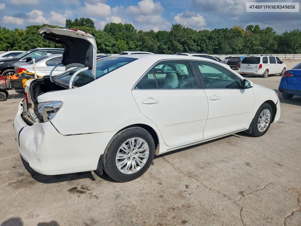 2014 Toyota Camry Le VIN: 4T4BF1FK9ER349858 Lot: 60125076