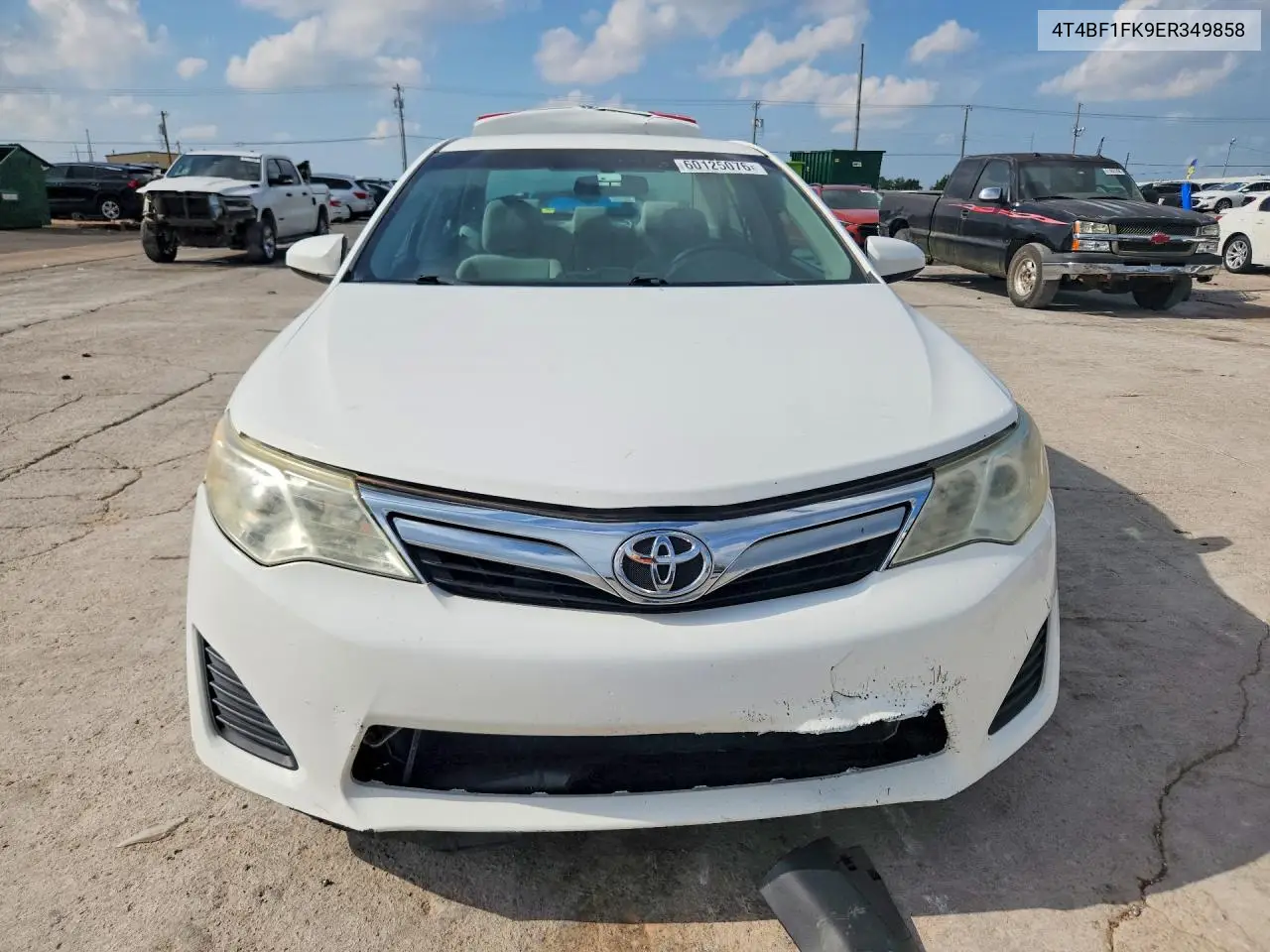 2014 Toyota Camry Le VIN: 4T4BF1FK9ER349858 Lot: 60125076