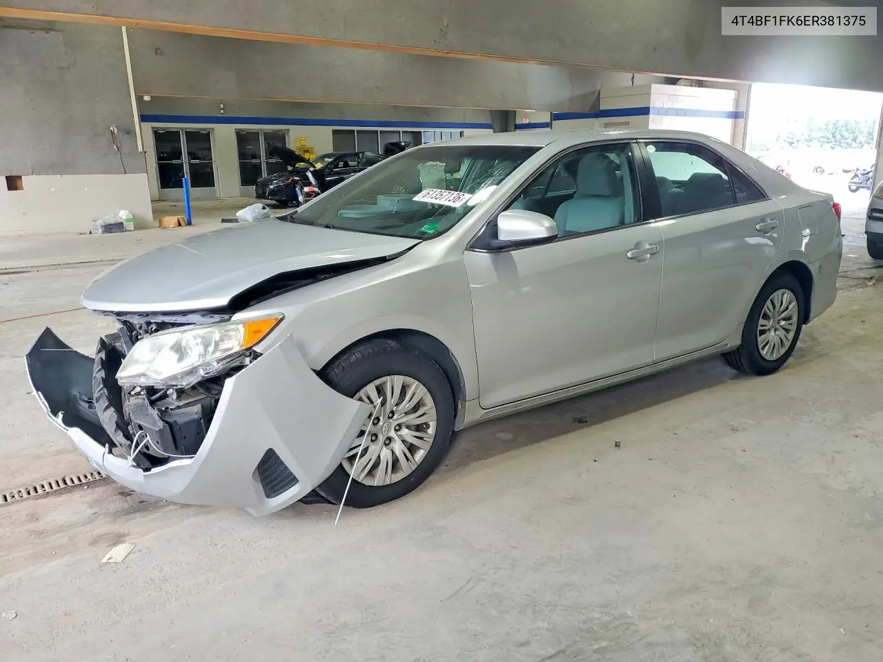 2014 Toyota Camry Le VIN: 4T4BF1FK6ER381375 Lot: 61357136