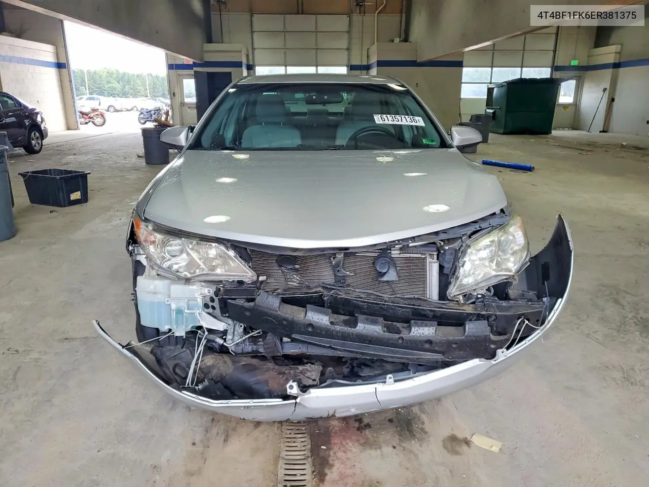 2014 Toyota Camry Le VIN: 4T4BF1FK6ER381375 Lot: 61357136