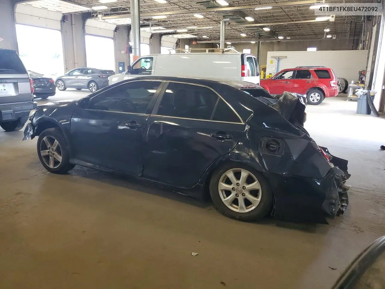2014 Toyota Camry Se VIN: 4T1BF1FK8EU472092 Lot: 61742166