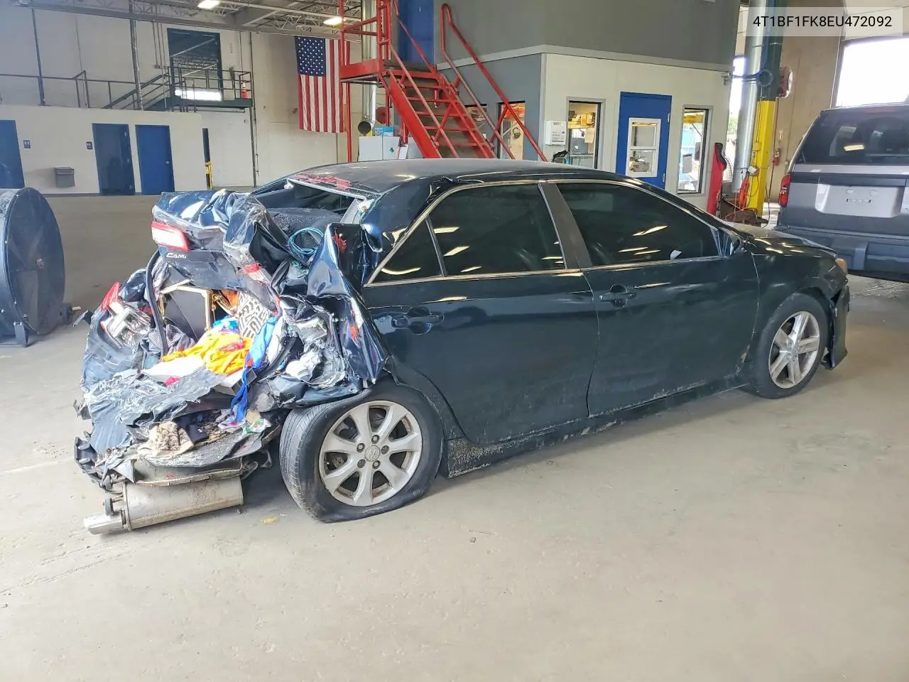 2014 Toyota Camry Se VIN: 4T1BF1FK8EU472092 Lot: 61742166