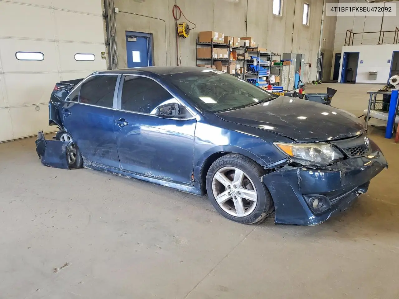 2014 Toyota Camry Se VIN: 4T1BF1FK8EU472092 Lot: 61742166