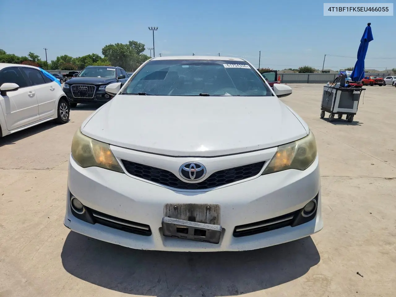 2014 Toyota Camry Se VIN: 4T1BF1FK5EU466055 Lot: 61754356