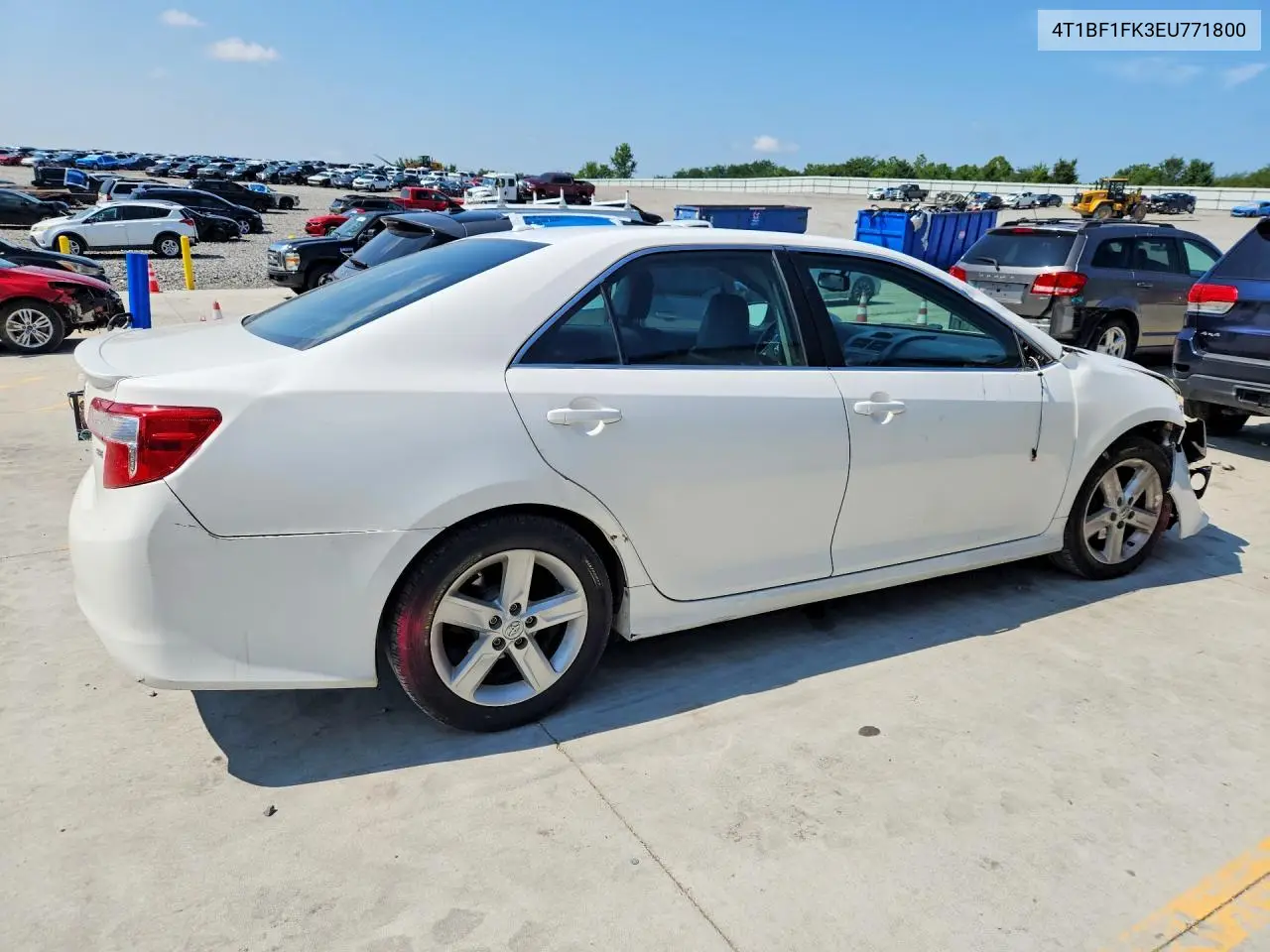2014 Toyota Camry Se VIN: 4T1BF1FK3EU771800 Lot: 61843996