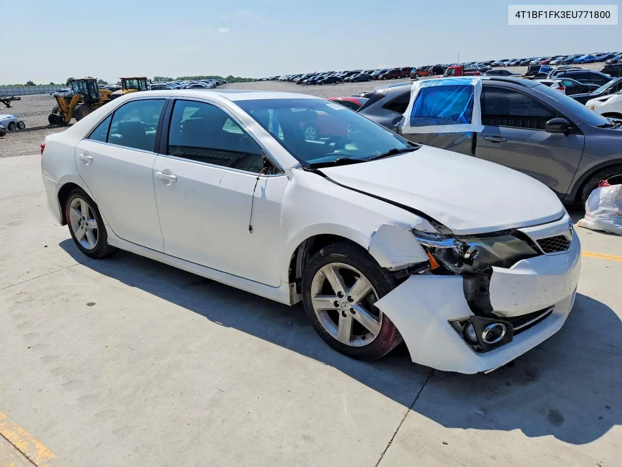 2014 Toyota Camry Se VIN: 4T1BF1FK3EU771800 Lot: 61843996