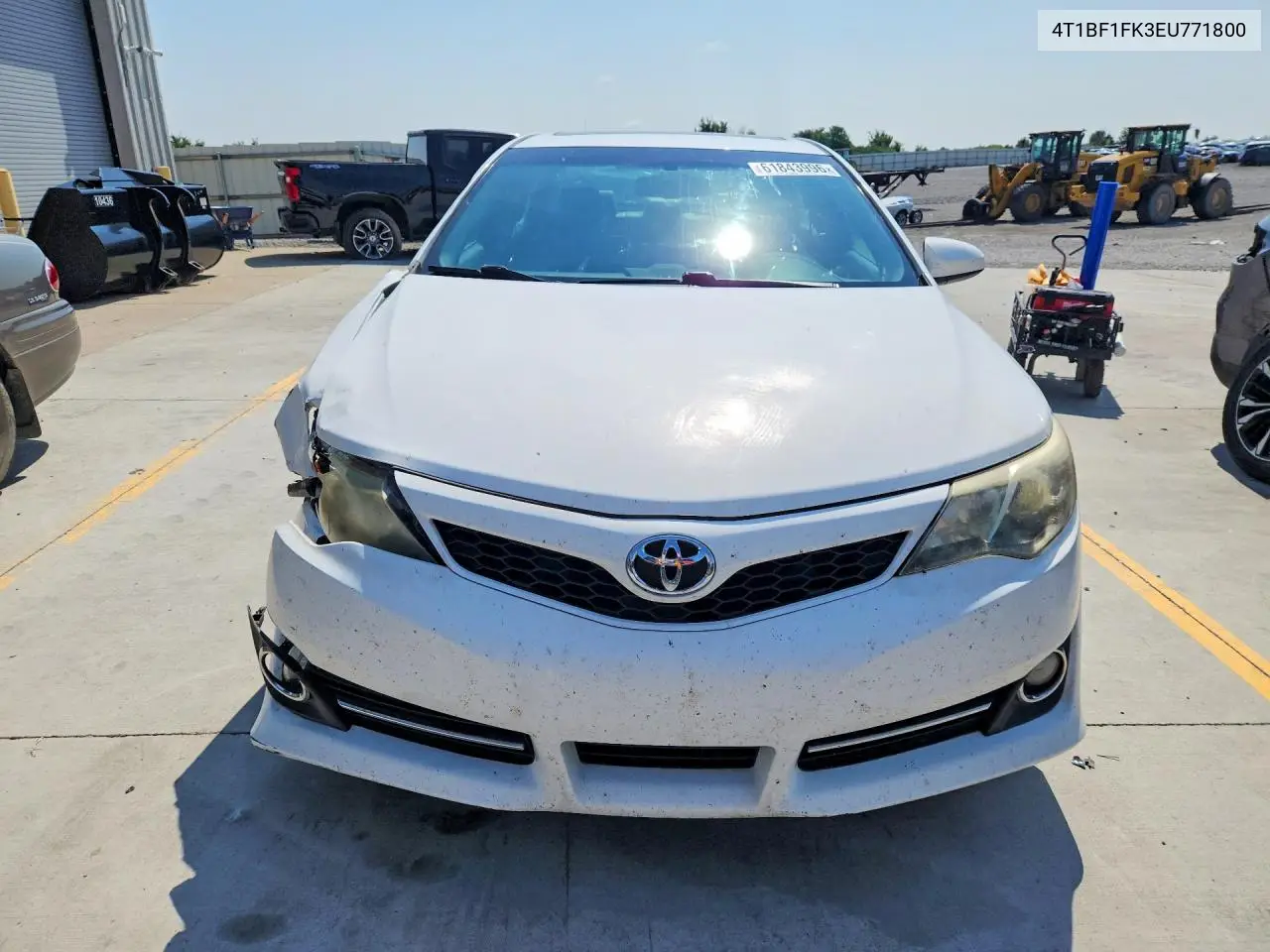 2014 Toyota Camry Se VIN: 4T1BF1FK3EU771800 Lot: 61843996
