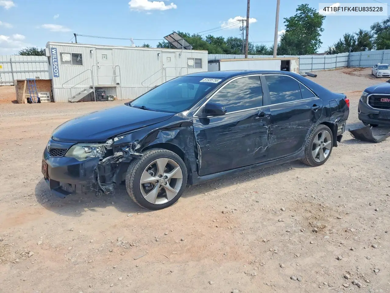2014 Toyota Camry Se Sport VIN: 4T1BF1FK4EU835228 Lot: 61935756