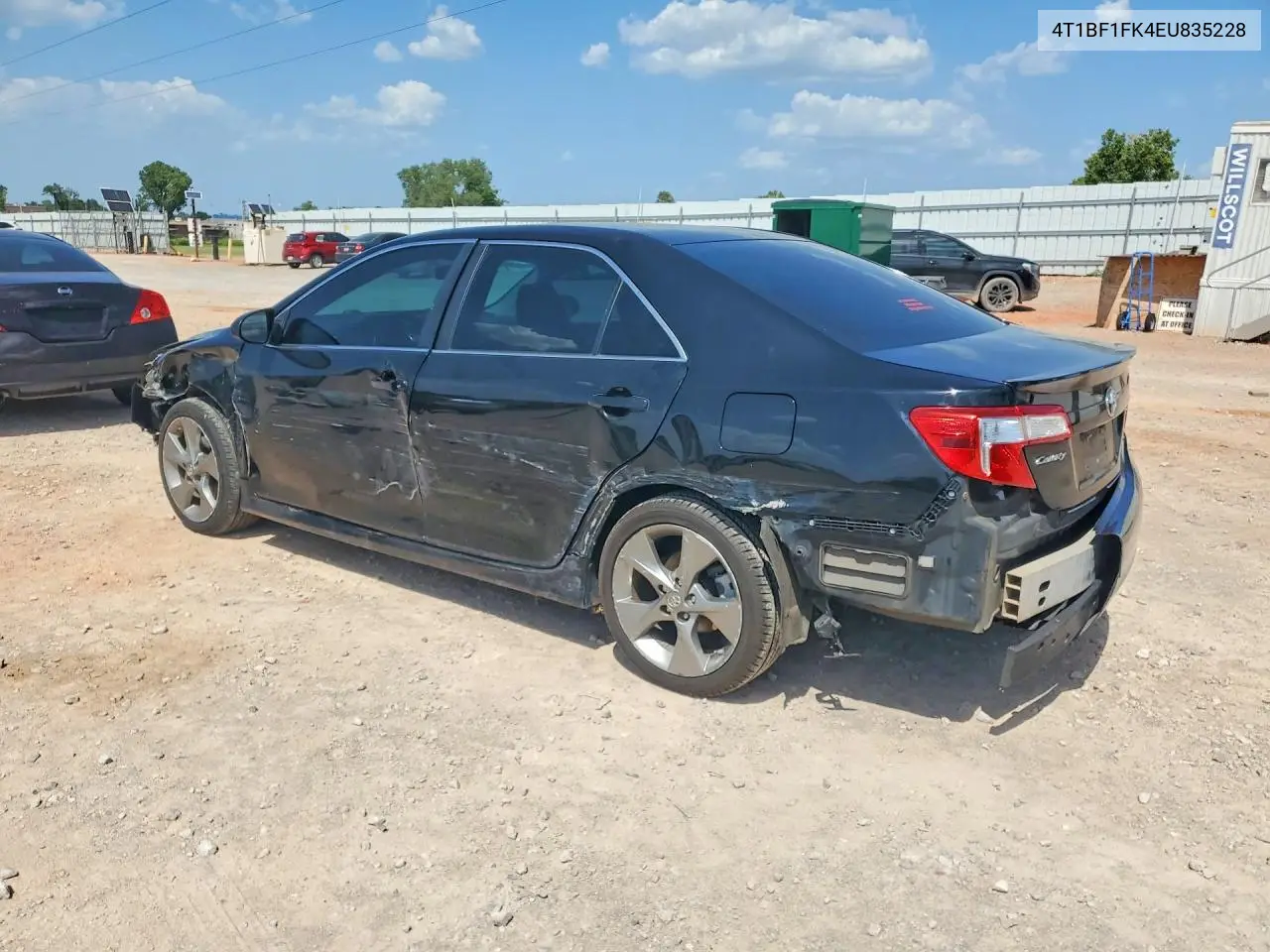 2014 Toyota Camry Se Sport VIN: 4T1BF1FK4EU835228 Lot: 61935756