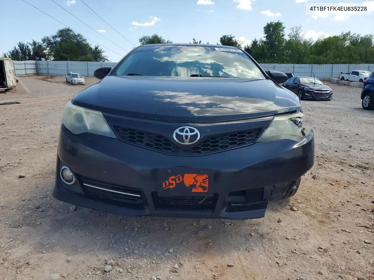 2014 Toyota Camry Se Sport VIN: 4T1BF1FK4EU835228 Lot: 61935756