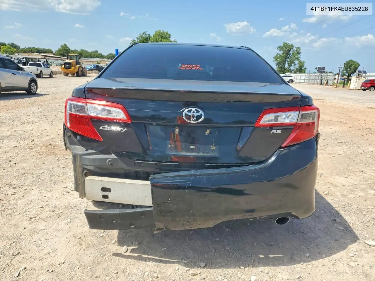 2014 Toyota Camry Se Sport VIN: 4T1BF1FK4EU835228 Lot: 61935756