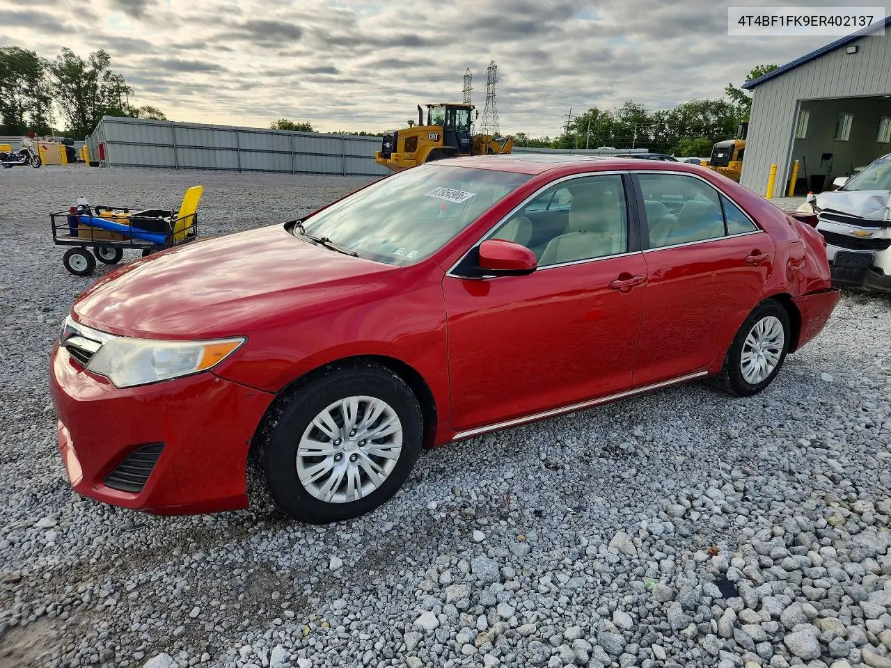 2014 Toyota Camry Le VIN: 4T4BF1FK9ER402137 Lot: 61954906