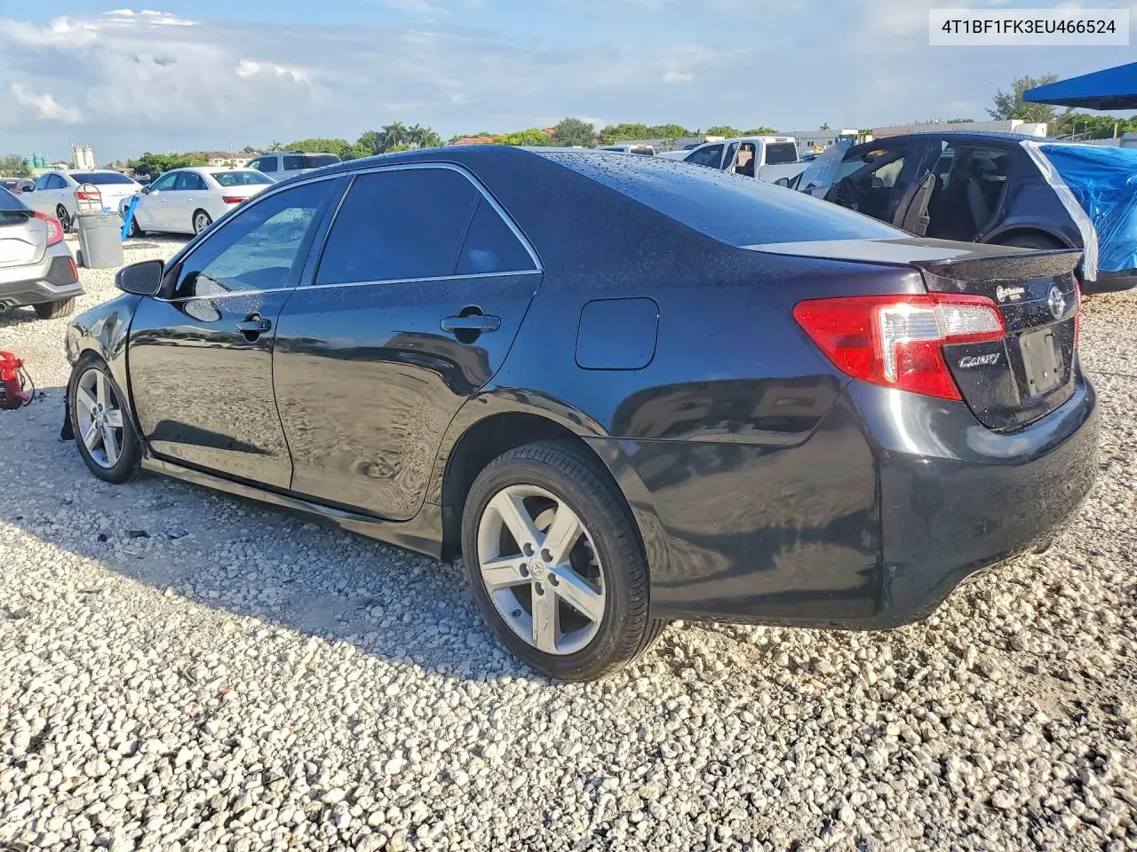 2014 Toyota Camry Se VIN: 4T1BF1FK3EU466524 Lot: 62202496