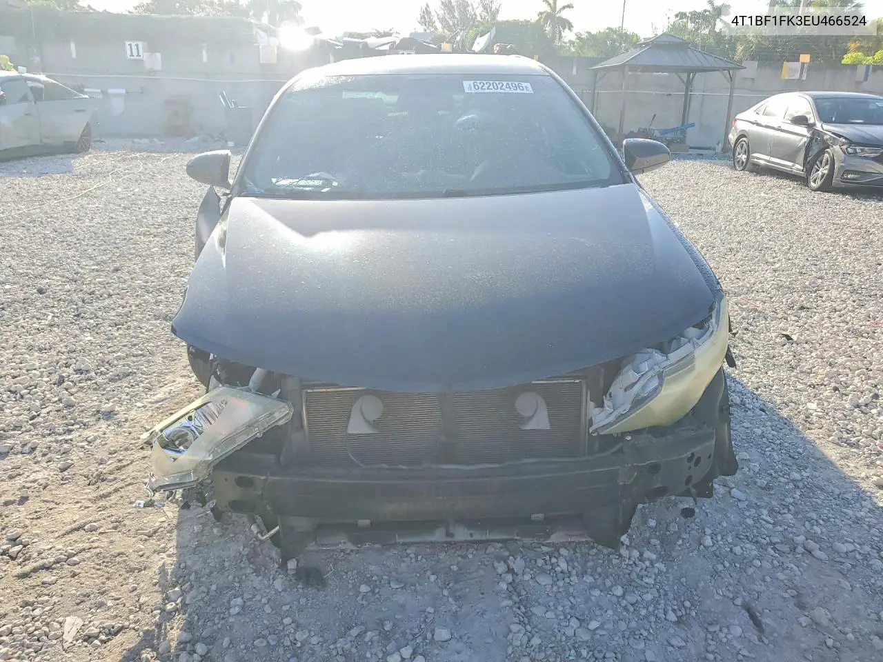 2014 Toyota Camry Se VIN: 4T1BF1FK3EU466524 Lot: 62202496