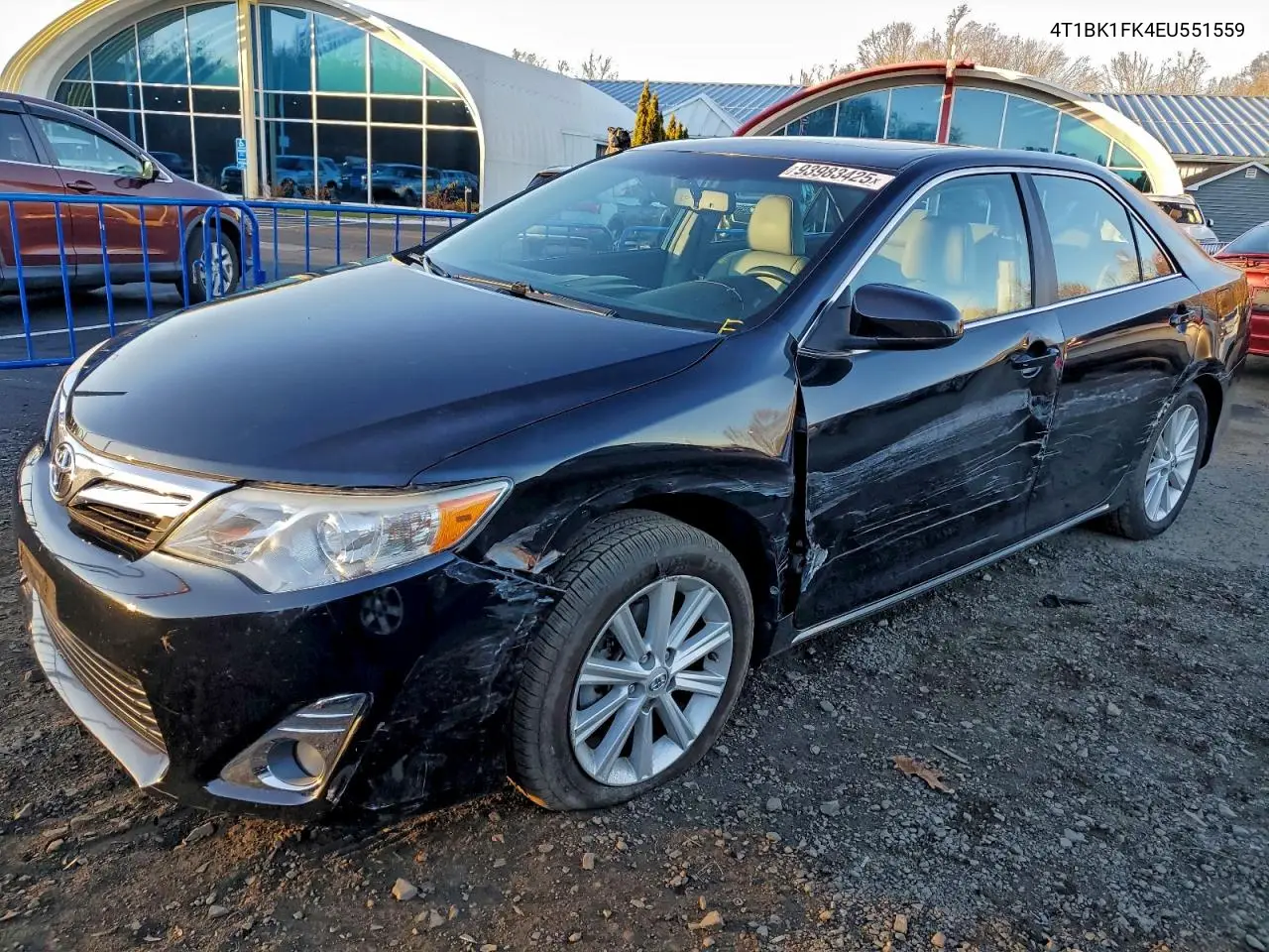 4T1BK1FK4EU551559 2014 Toyota Camry Se