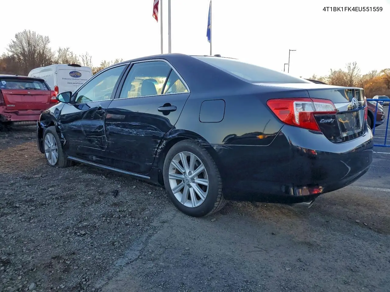 4T1BK1FK4EU551559 2014 Toyota Camry Se
