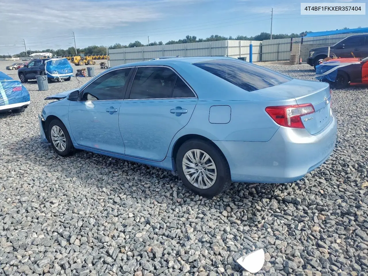 4T4BF1FKXER357404 2014 Toyota Camry L