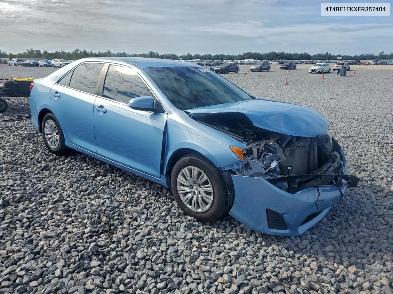 4T4BF1FKXER357404 2014 Toyota Camry L