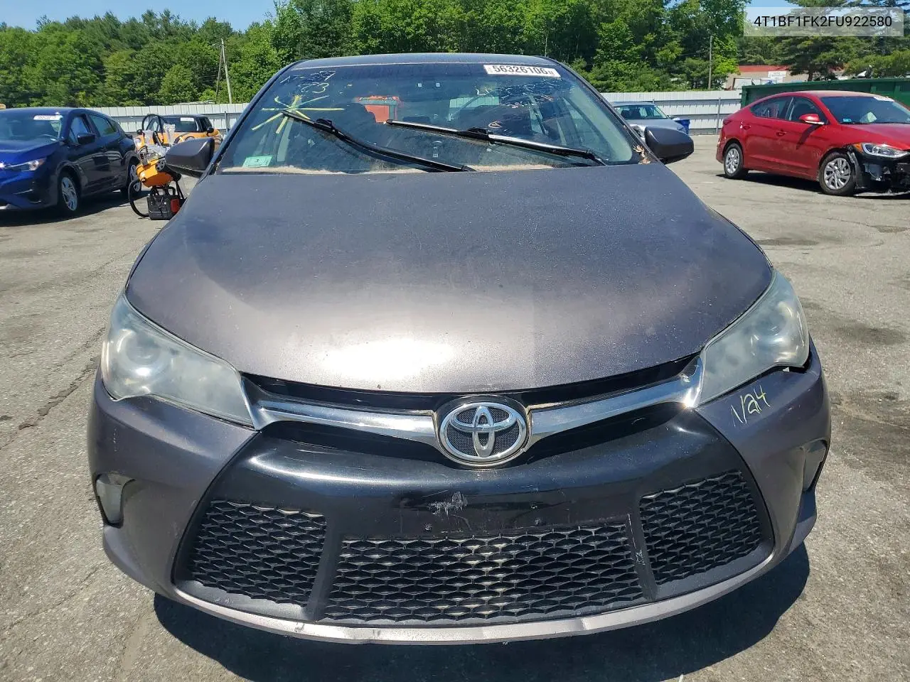 4T1BF1FK2FU922580 2015 Toyota Camry Se