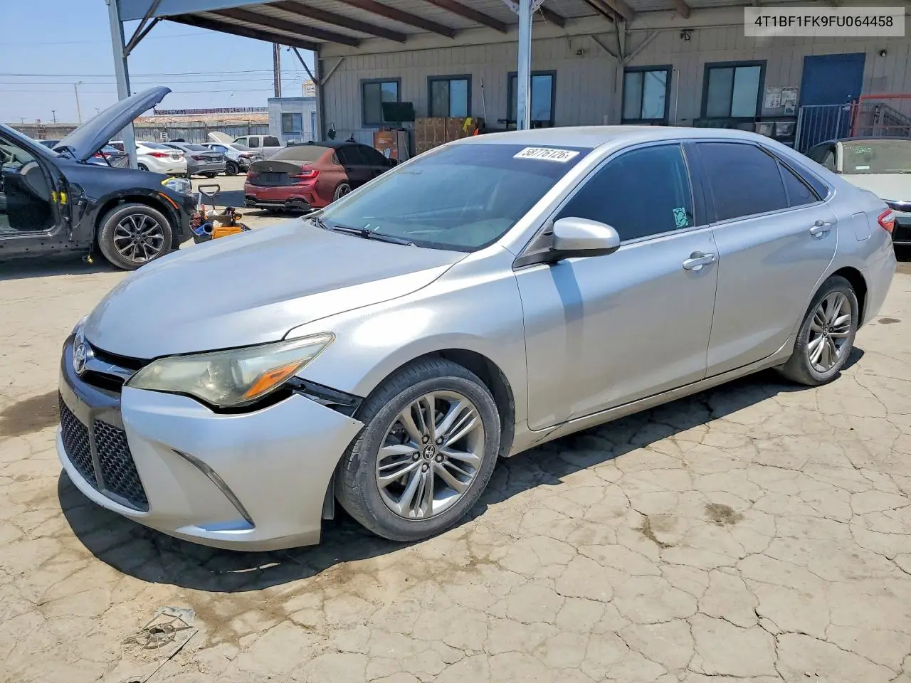 2015 Toyota Camry Se VIN: 4T1BF1FK9FU064458 Lot: 58776126