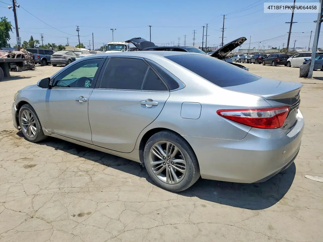 2015 Toyota Camry Se VIN: 4T1BF1FK9FU064458 Lot: 58776126