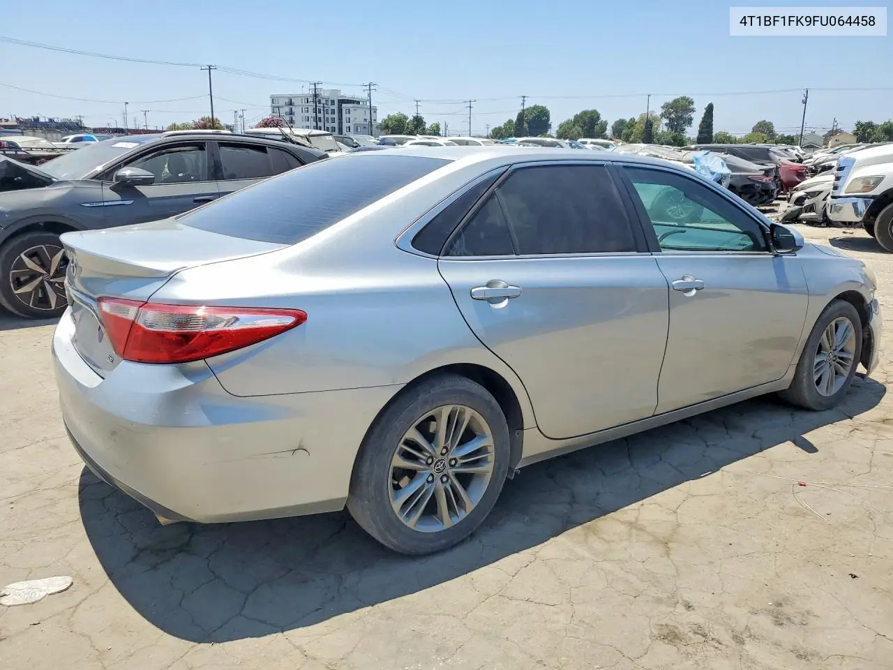 2015 Toyota Camry Se VIN: 4T1BF1FK9FU064458 Lot: 58776126