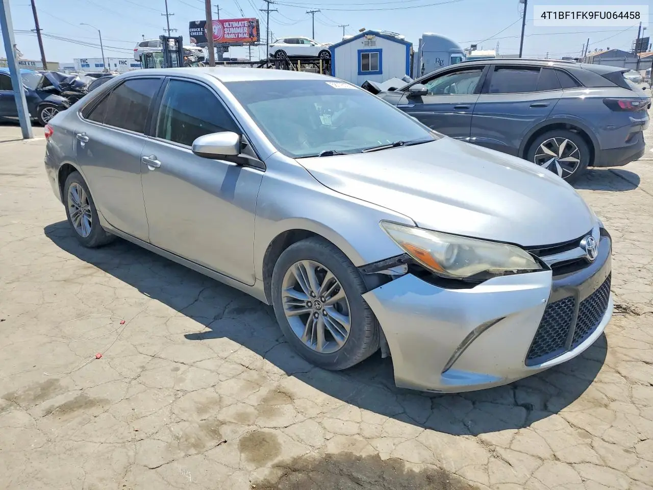 2015 Toyota Camry Se VIN: 4T1BF1FK9FU064458 Lot: 58776126