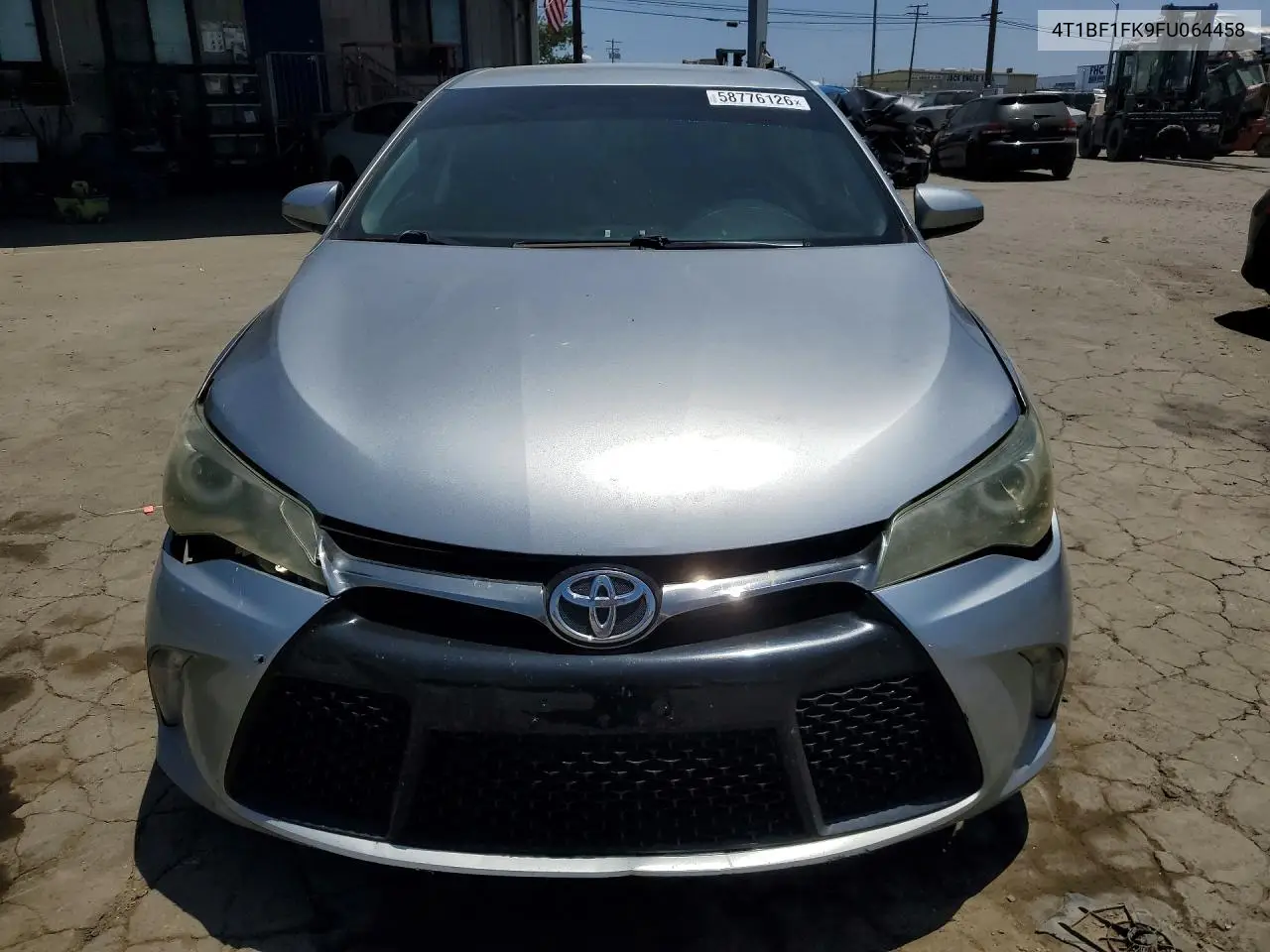 2015 Toyota Camry Se VIN: 4T1BF1FK9FU064458 Lot: 58776126