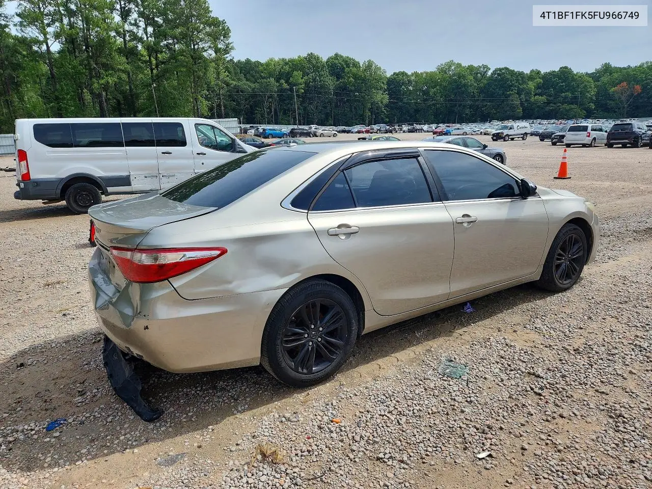2015 Toyota Camry Se VIN: 4T1BF1FK5FU966749 Lot: 59775196