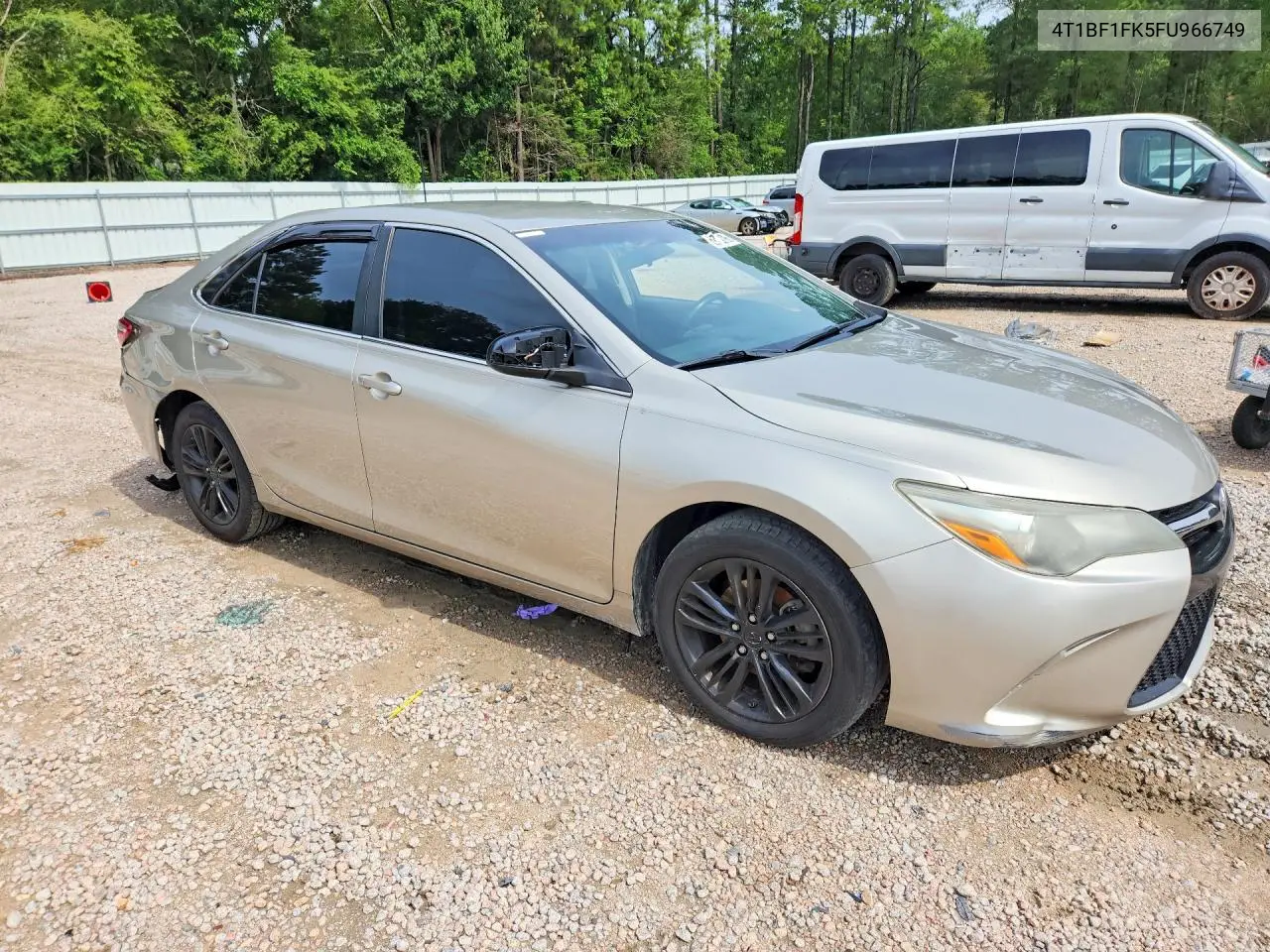 2015 Toyota Camry Se VIN: 4T1BF1FK5FU966749 Lot: 59775196