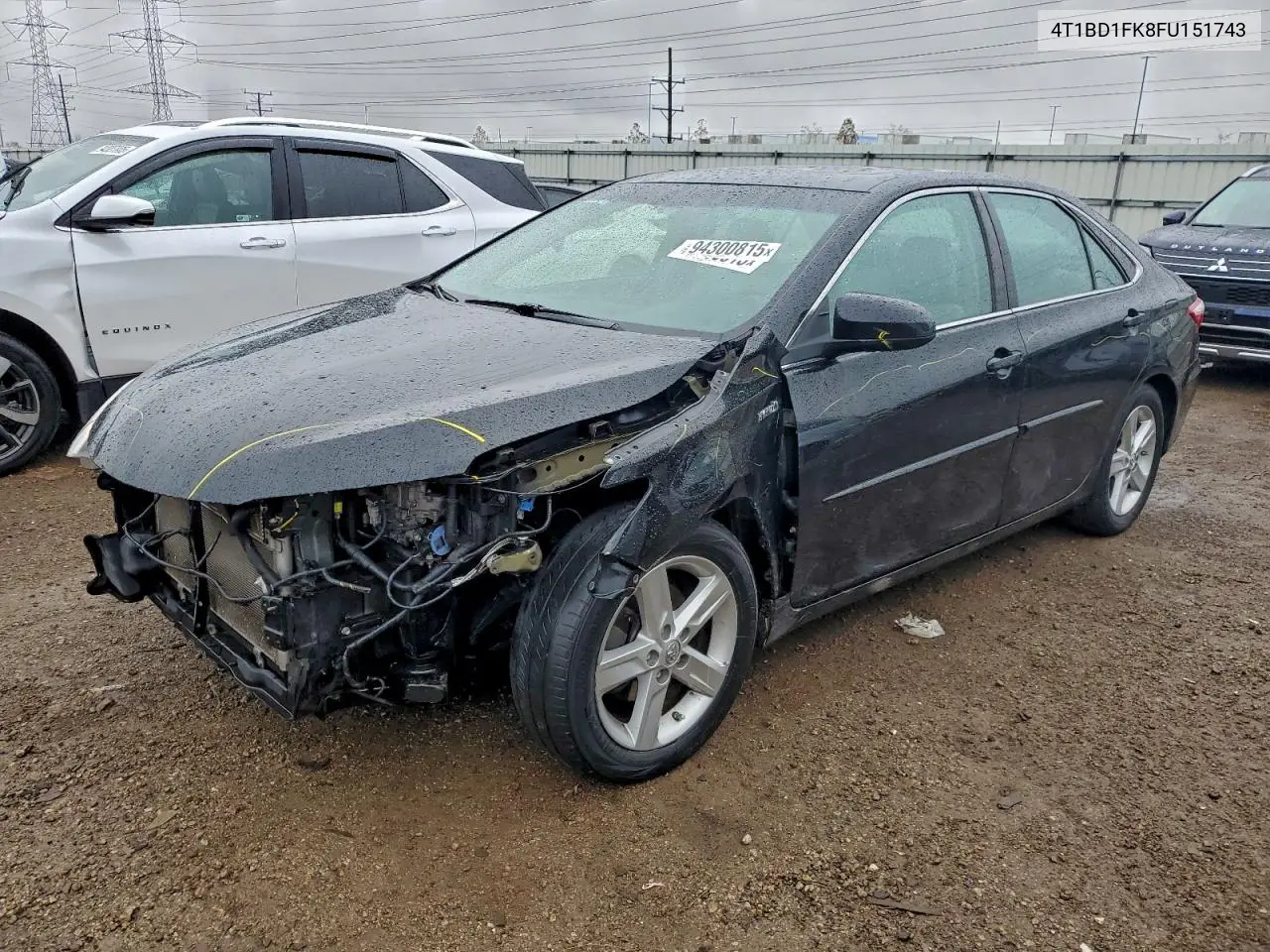 4T1BD1FK8FU151743 2015 Toyota Camry Hybrid