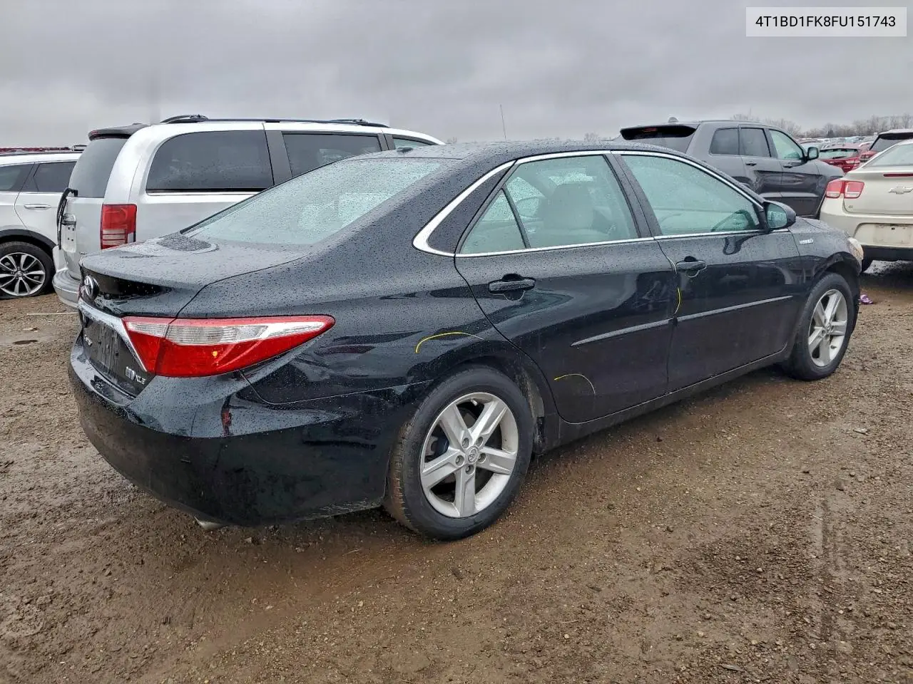 4T1BD1FK8FU151743 2015 Toyota Camry Hybrid