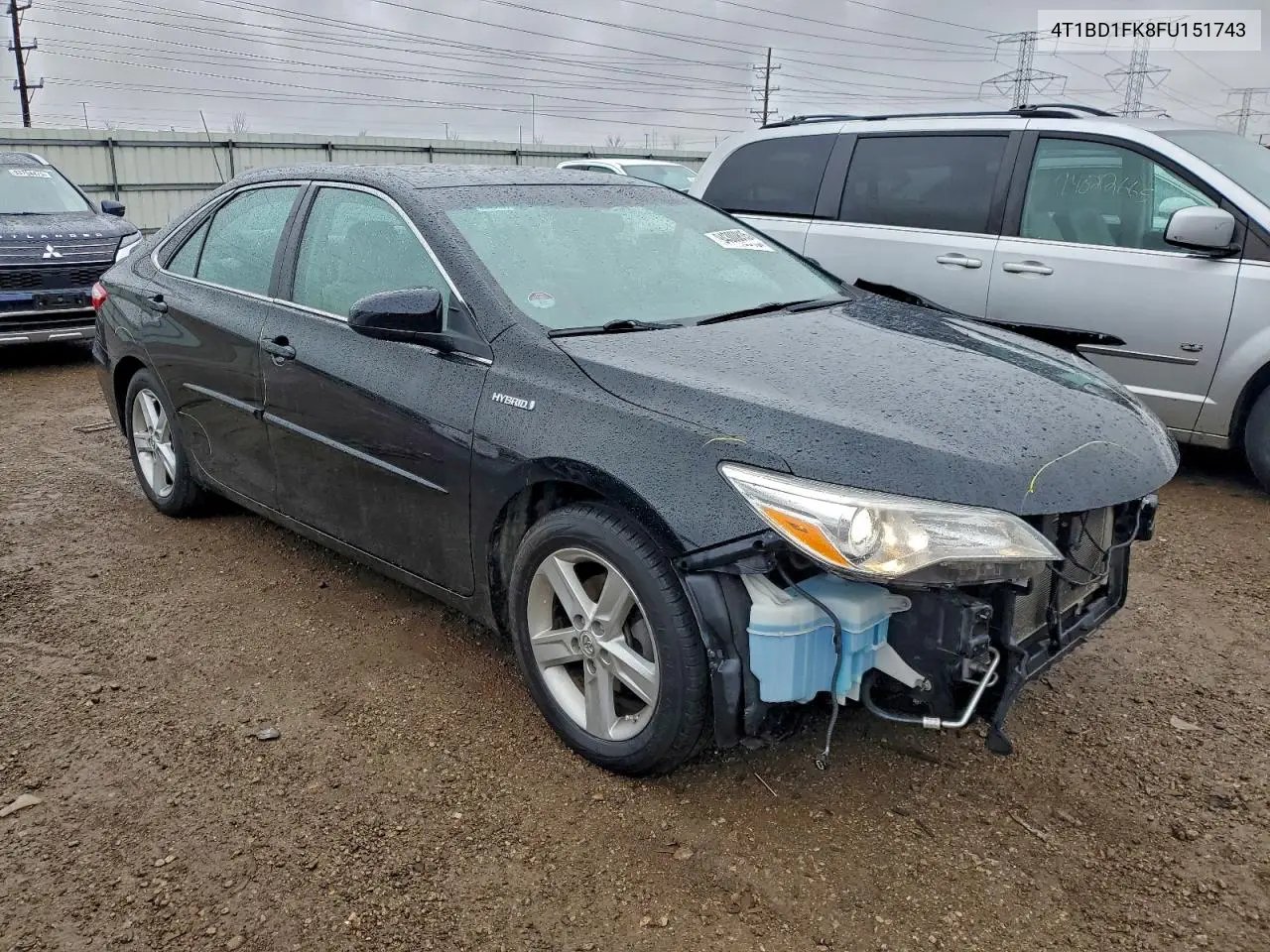 4T1BD1FK8FU151743 2015 Toyota Camry Hybrid