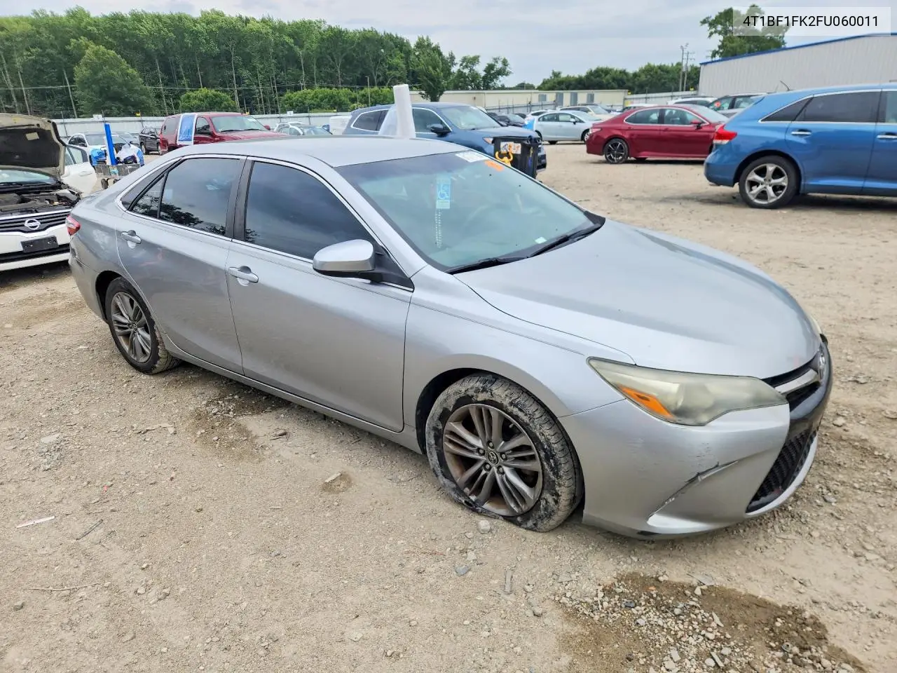 2015 Toyota Camry Se VIN: 4T1BF1FK2FU060011 Lot: 61717106