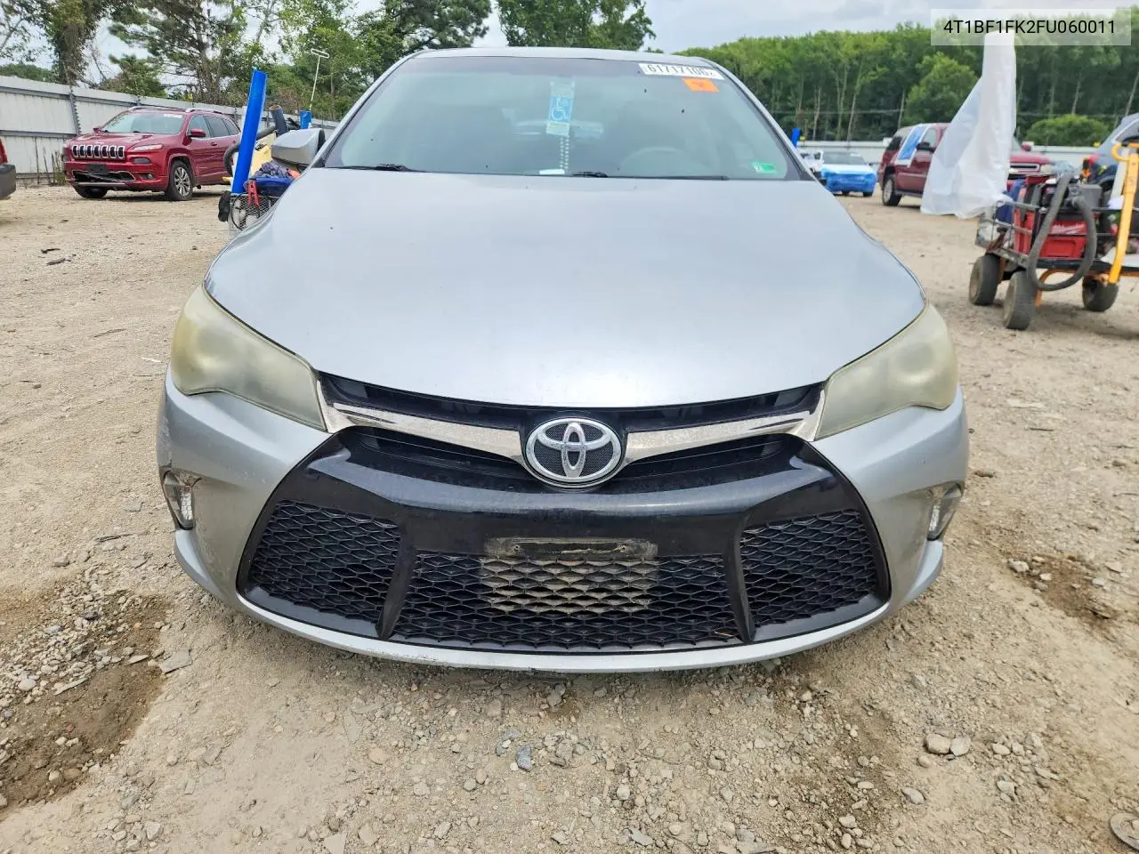 2015 Toyota Camry Se VIN: 4T1BF1FK2FU060011 Lot: 61717106