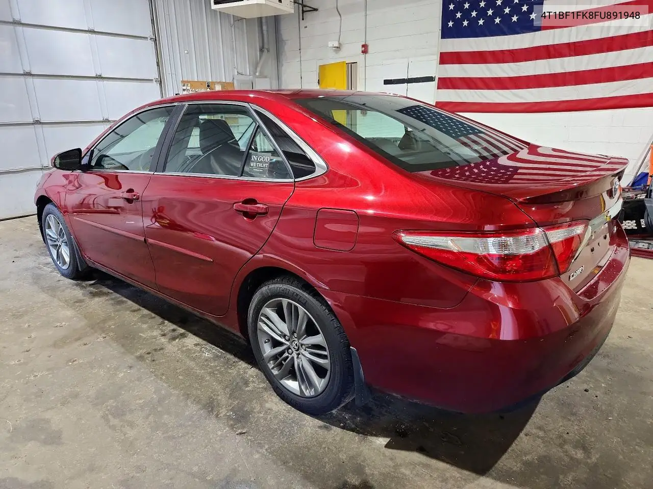 2015 Toyota Camry Se VIN: 4T1BF1FK8FU891948 Lot: 61768626